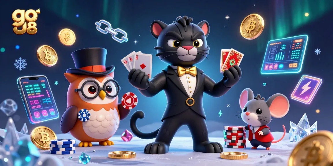 Engage in thrilling gameplay with go 88 featuring a panther dealer and crypto elements.