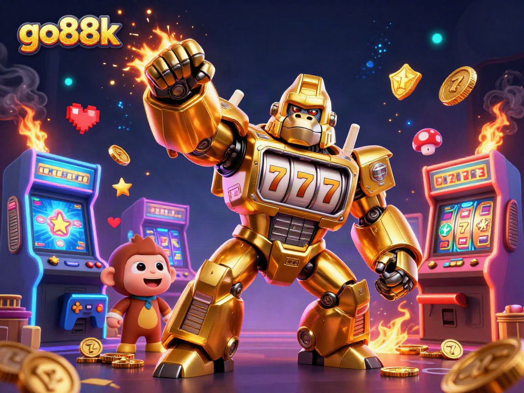 Experience go88k's vibrant casino world with exciting gaming elements and dynamic visuals.