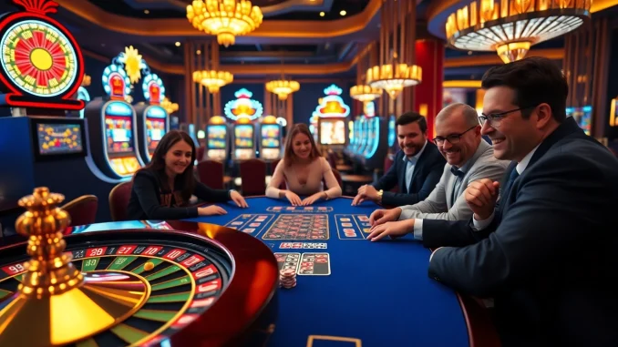 Engage in thrilling online gambling at loto188.gb.net with vibrant casino visuals and lively gameplay.