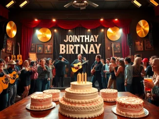 Celebrate Johnny Cash's birthday with a vibrant event at johnnycashbirthday.com featuring music, fans, and memorabilia.