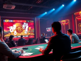 Engaging image of an online card game interface at gamebaidoithuong.com.vc showcasing vibrant colors and trustworthy gaming.