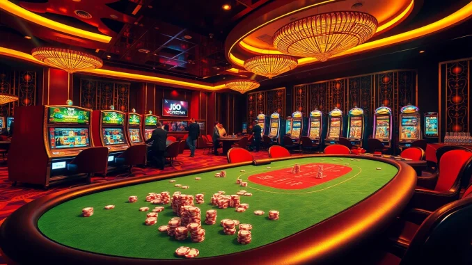 Experience the thrill of high-stakes gambling at https://jbo.center/ with luxurious casino visuals and exciting gameplay.