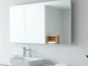 Illuminate your space with a stylish led mirror bathroom featuring a sleek, frameless design.