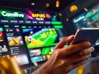 Experience online gaming excitement at luck8win.live with vibrant interfaces showcasing casino and sports betting.