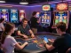 Players enjoying exciting games on PG88 online gambling platform with colorful graphics and dynamic interface.