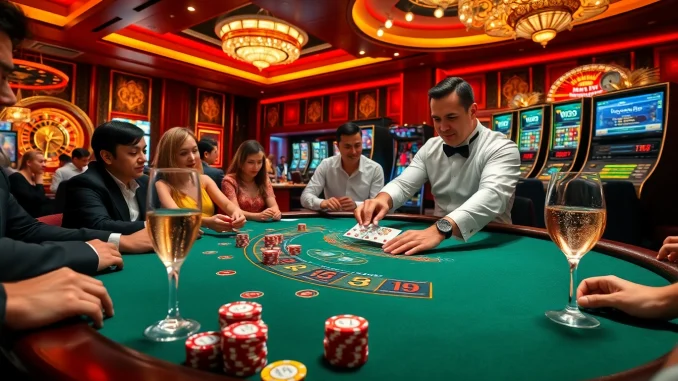 Experience the thrill of blackjack at may88 com đăng ký, where excitement and strategy converge in a luxurious casino.