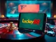 Tải app Lucky88 for an exciting online gambling experience with vibrant casino elements.