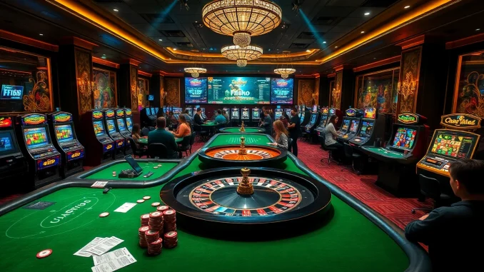 Experience thrilling gameplay at https://f168.news/ with vibrant casinos featuring poker, slots, and roulette.
