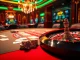 Experience thrilling gameplay at 68VIP's high-stakes poker tables with glamorous cards and chips.