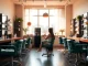Find the best hair salons in a chic, vibrant salon setting with expert stylists at work.