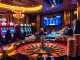 Experience the excitement of open88 with engaging casino elements like roulette and poker chips.