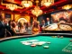 Experience the thrill of gambling with https://sky88sa.com/ as cards and chips create excitement at the casino.
