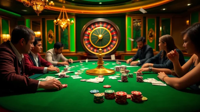 Experience the thrilling action of poker at https://s8s.reviews/ with vibrant chips and cards.