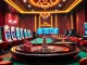 Experience the thrill of gambling at Nhà Cái 68VIP, featuring vibrant slot machines and elegant roulette wheels.