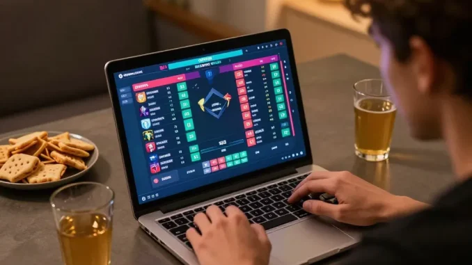 Experience TR88 live esports betting with focused players, dynamic odds on screen, and strategic atmosphere