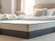 Showcase of a full size box spring in a serene bedroom, emphasizing comfort and style.