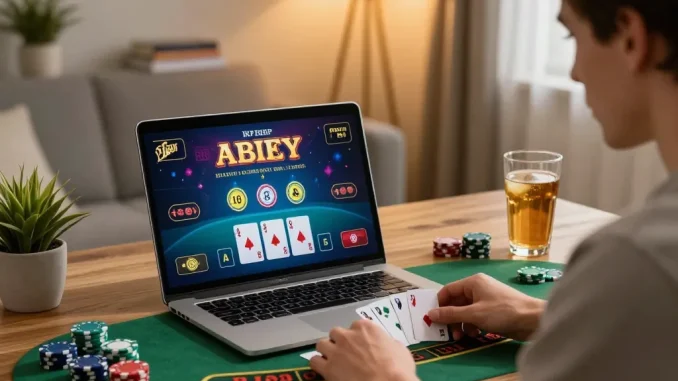 Engage with tg88 on live dealer blackjack from the comfort of your home workspace.