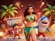 Experience online gaming excitement with 789club's vibrant casino illustration featuring stunning characters.
