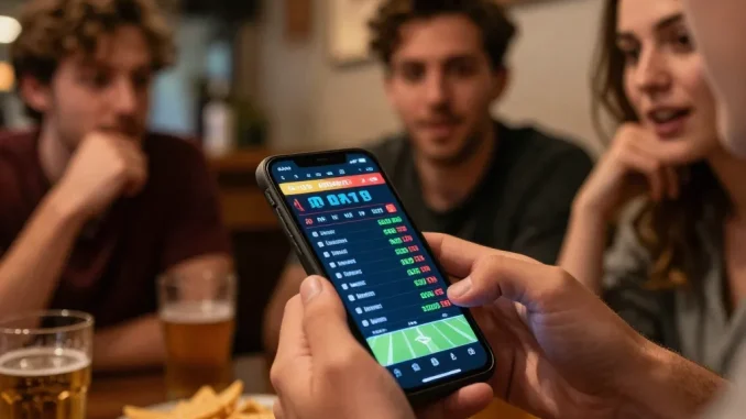 Experience river4 mobile betting excitement with friends and live sports odds displayed on smartphones.