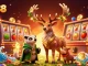Spin the reels at Fly88's vibrant casino, featuring Celtic characters surrounded by dazzling gold and cards.