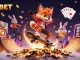 Bet on UFABET with a vibrant 3D casino scene featuring character action and sparkling game elements.