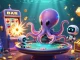 Play exciting games at FAFA828 with a vibrant alien octopus and jackpot slot explosion.