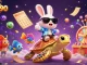 Engage with NOHU90's exciting casino games, featuring a lucky rabbit and a golden turtle floating in a vibrant underwater scene.